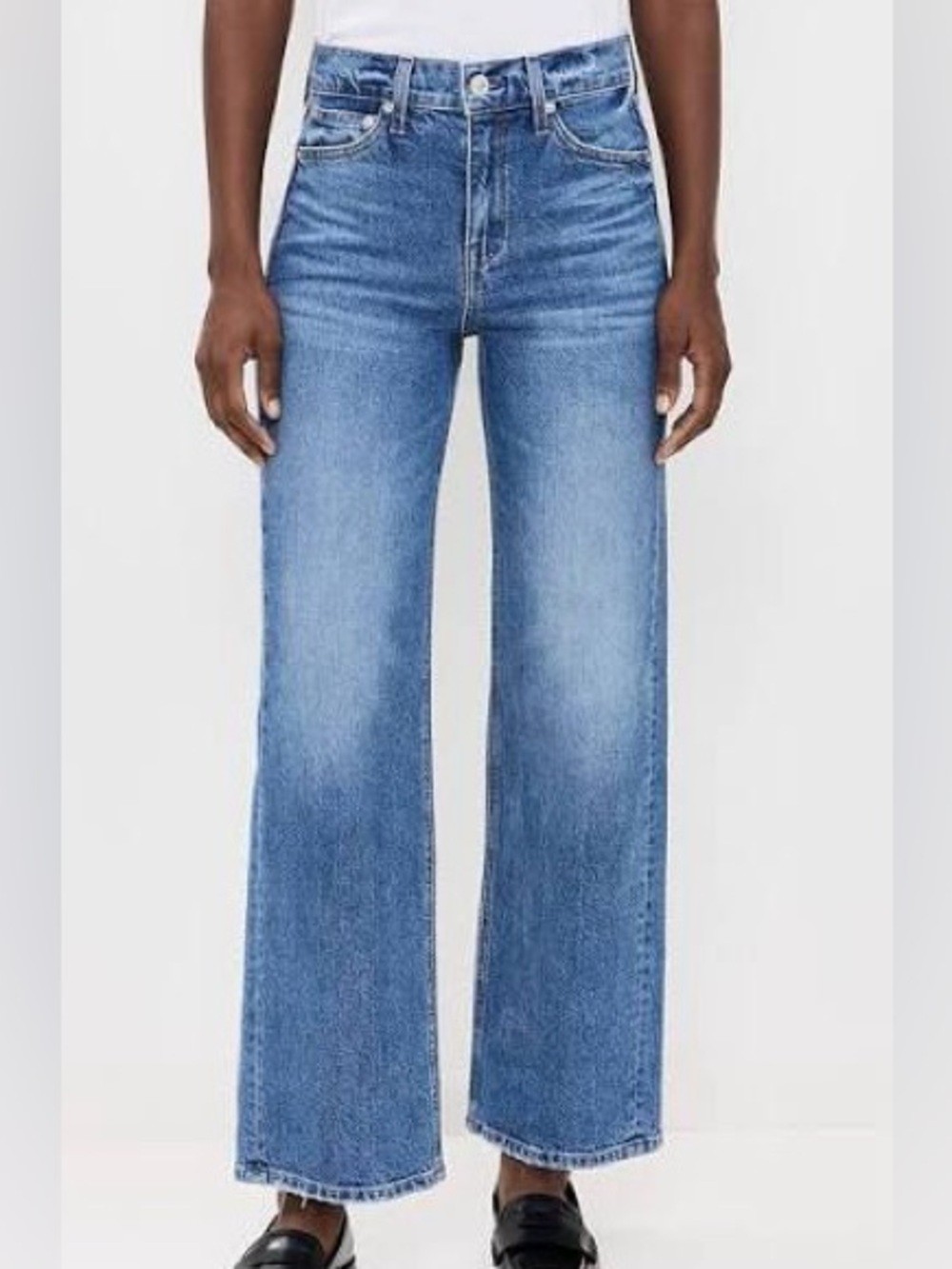 NWOT AYR Secret Sauce Blue Wide-Leg Jeans 32